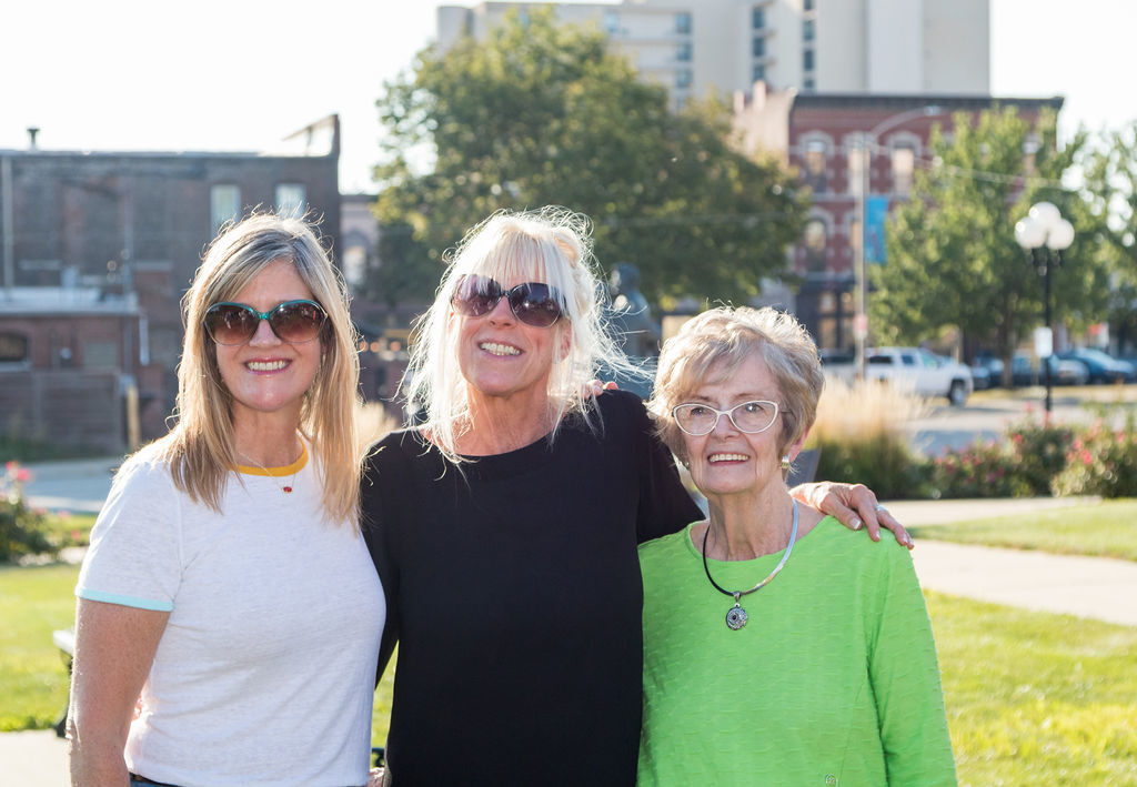 Julie, Jennifer and Judy Buchanan